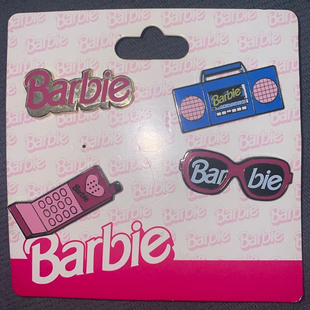 Barbie pins from the Barbie Truck Tour!